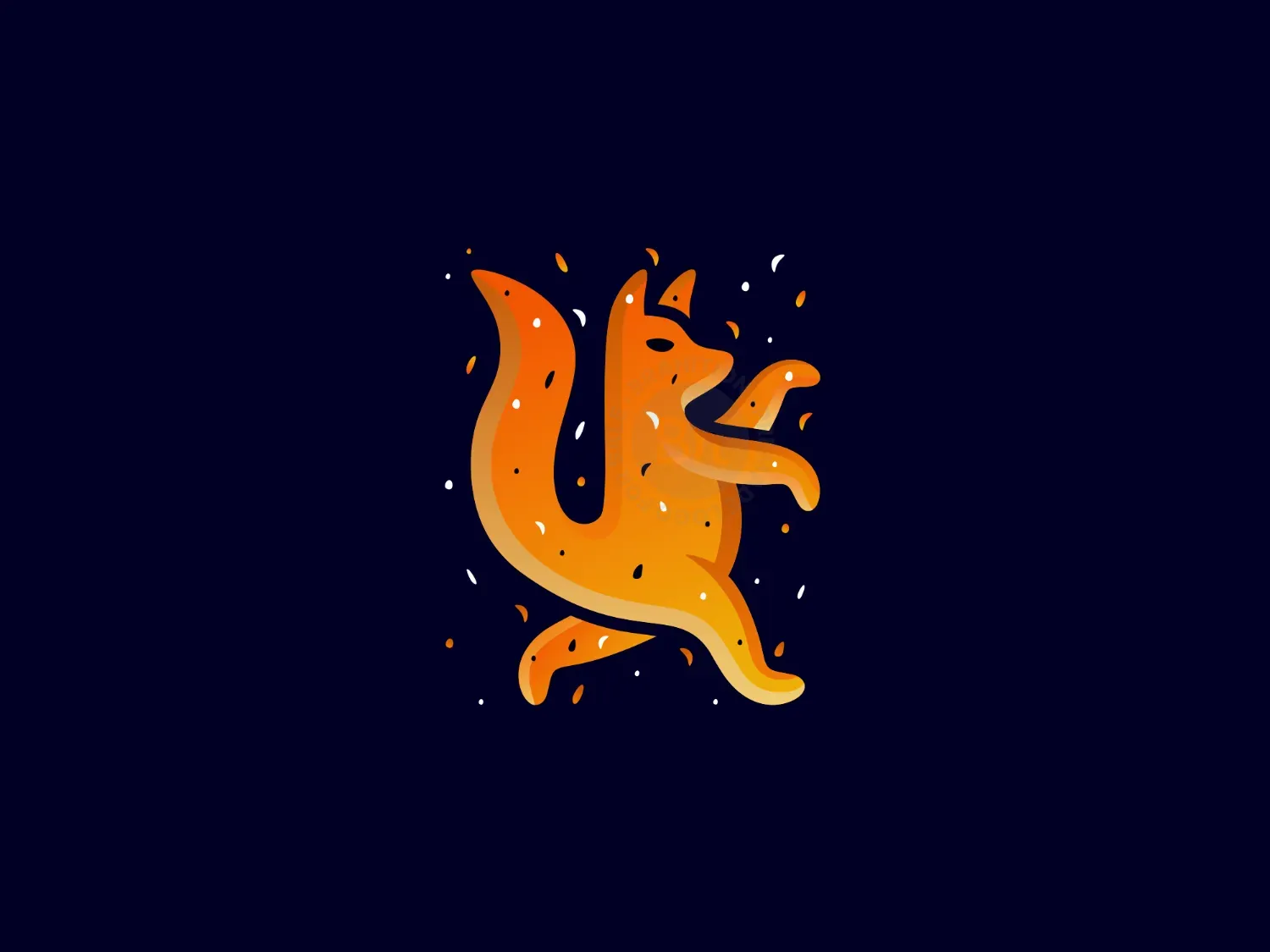 Fox On Fire Logo