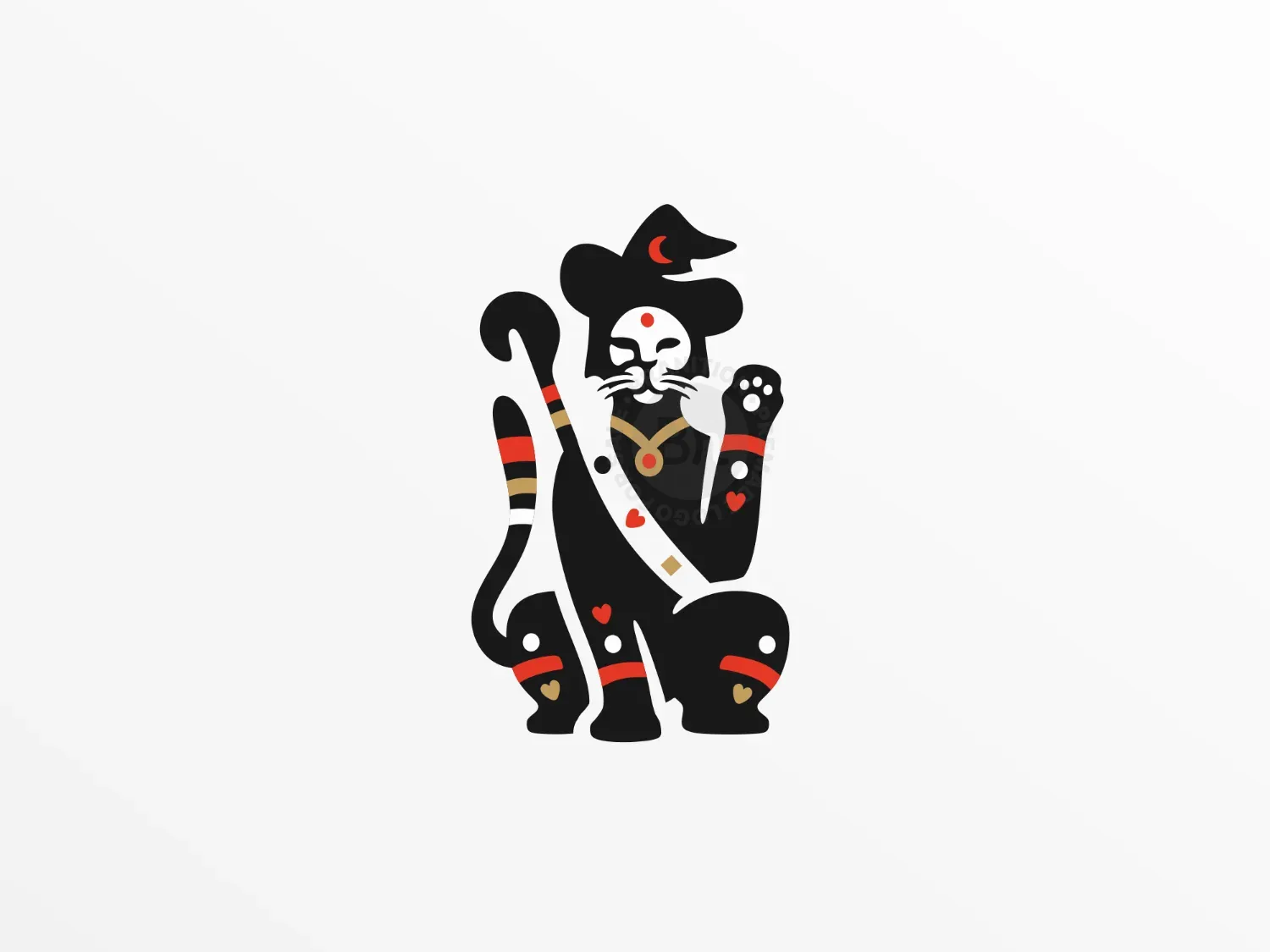 Witch Black Cat Logo