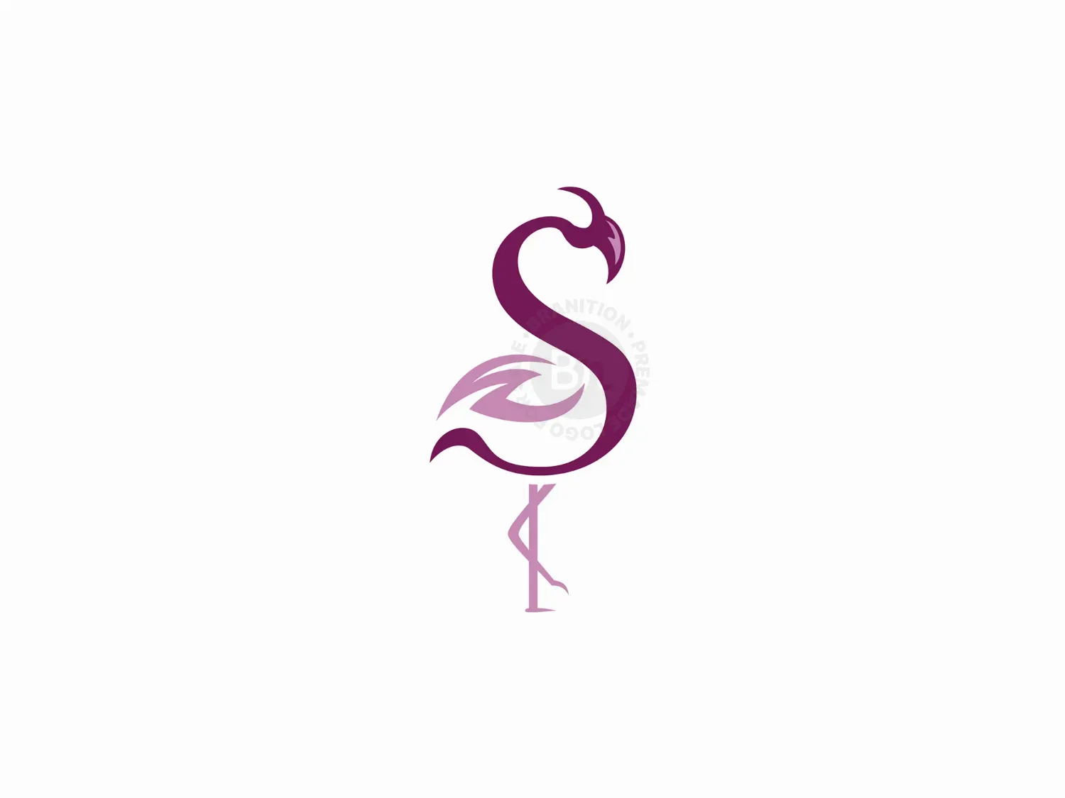 S Flamingo Logo