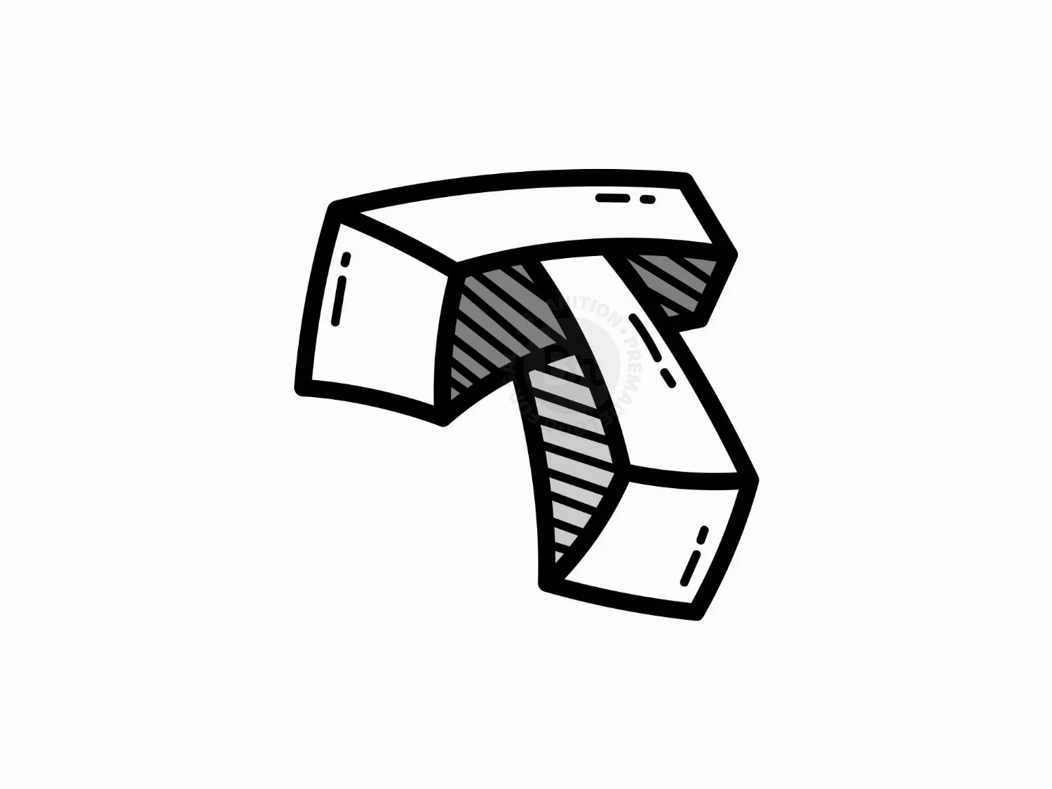 t letter initial logo 37