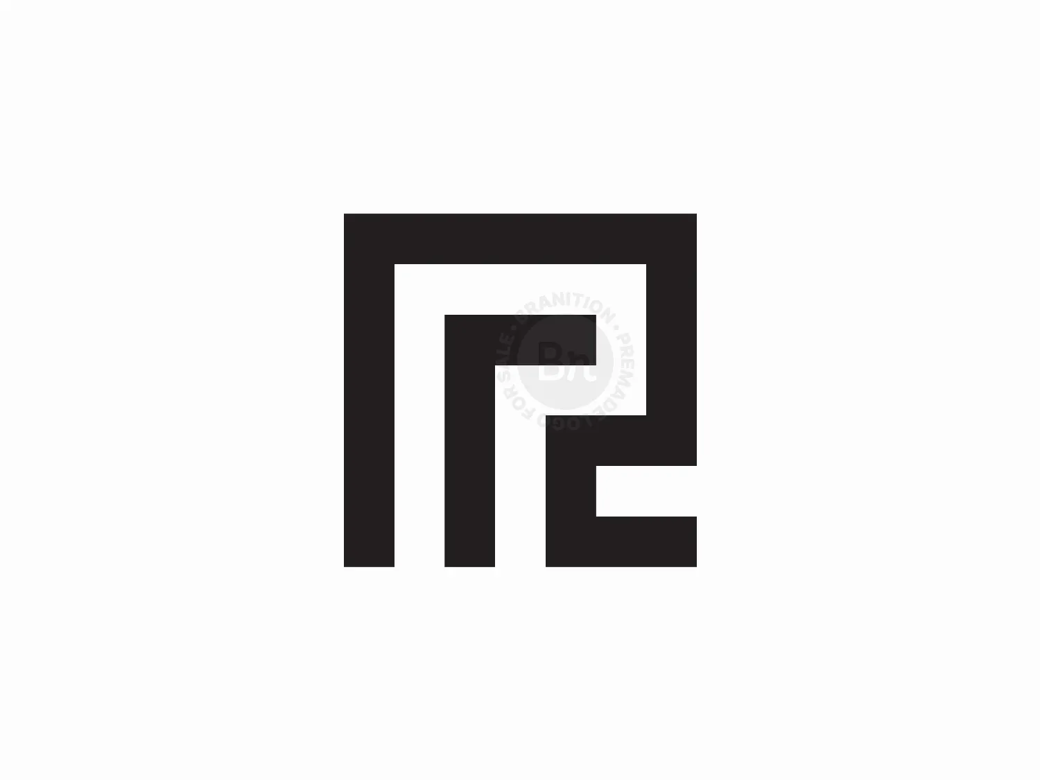 letter r modern logo logo 30