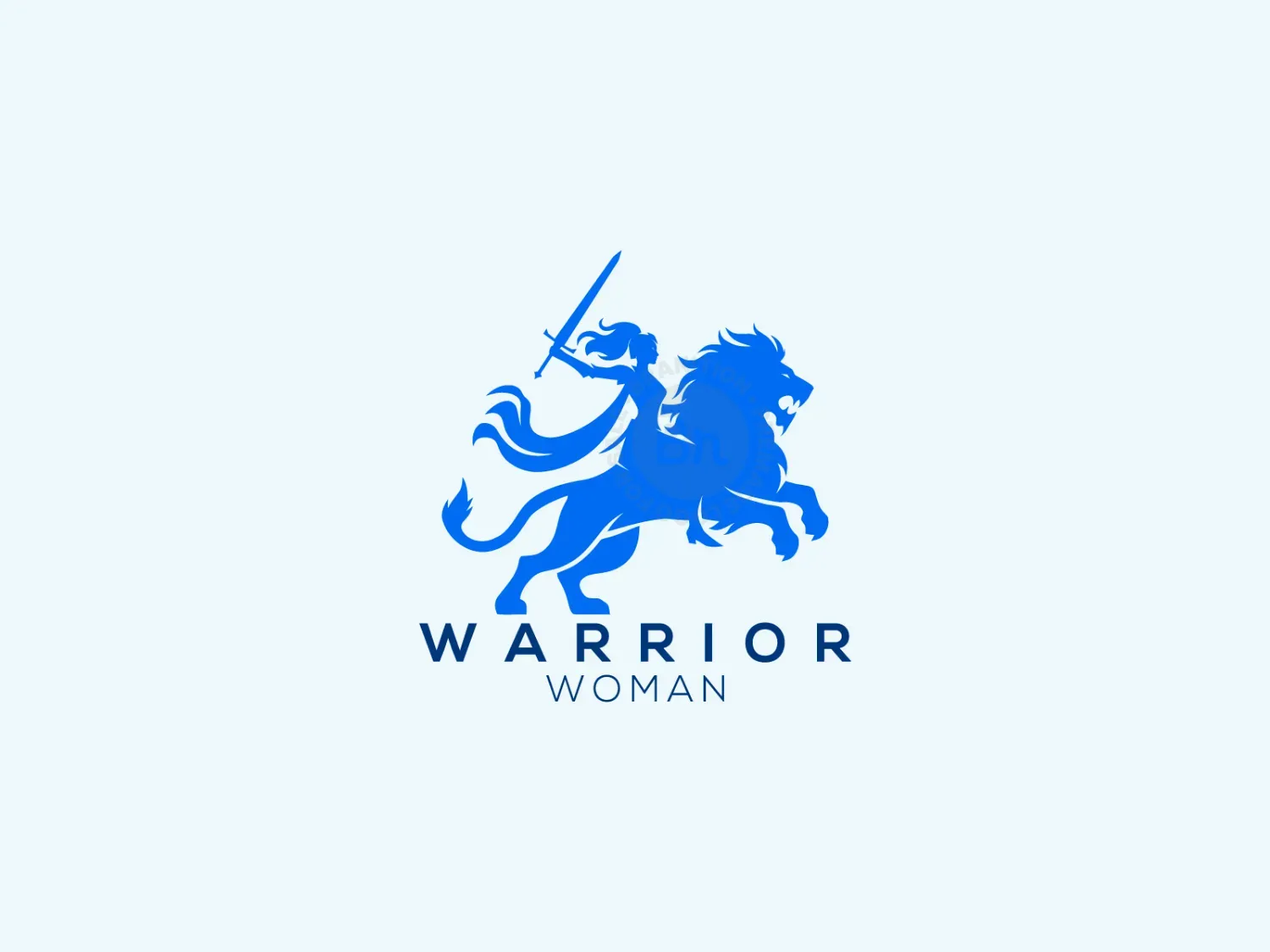 warrior lion logo 22