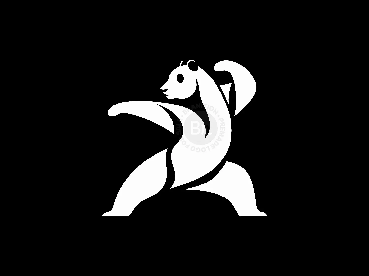 Modern And Elegant Bear Logo