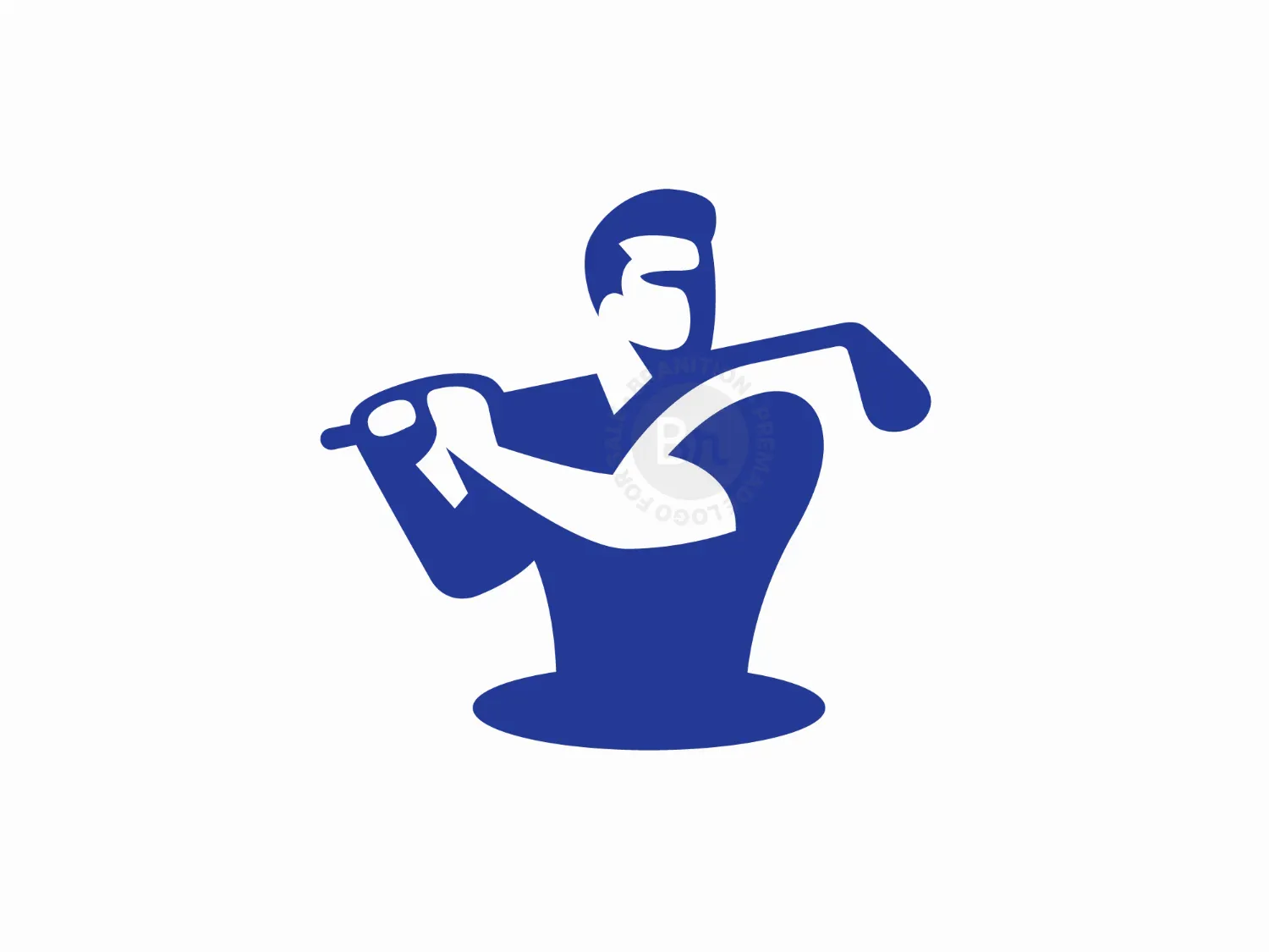 Golfer Logo