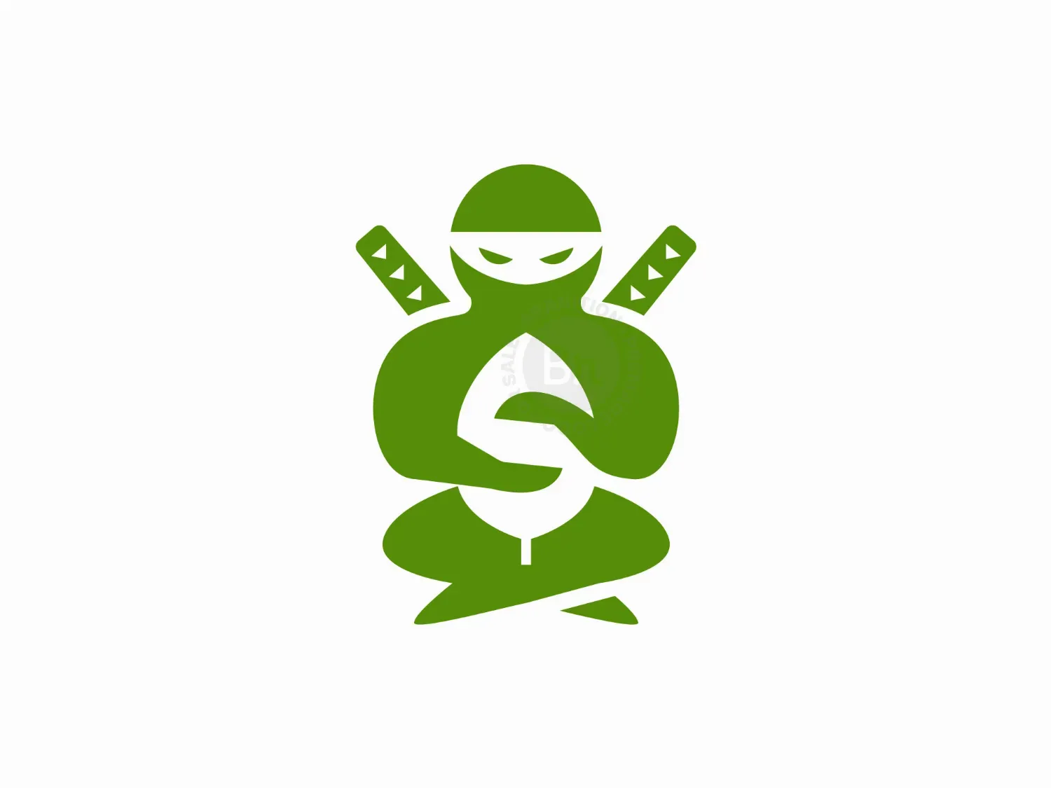 S Leaf Ninja Logo