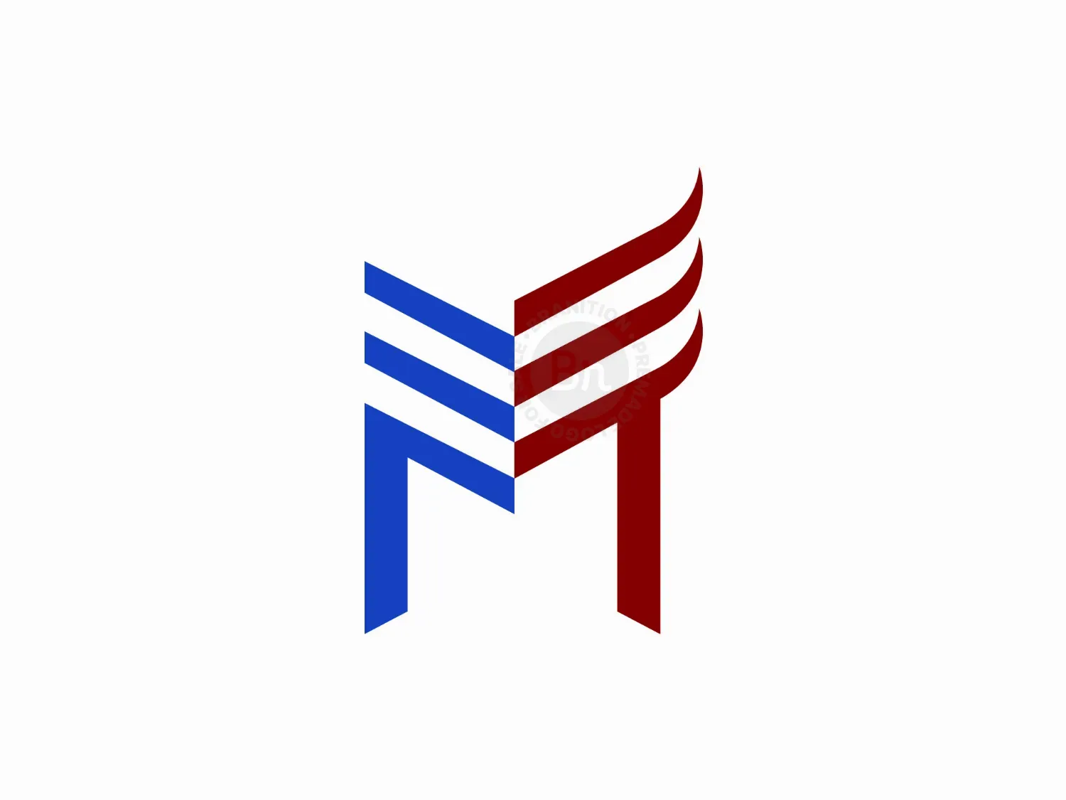 m letter logo 45