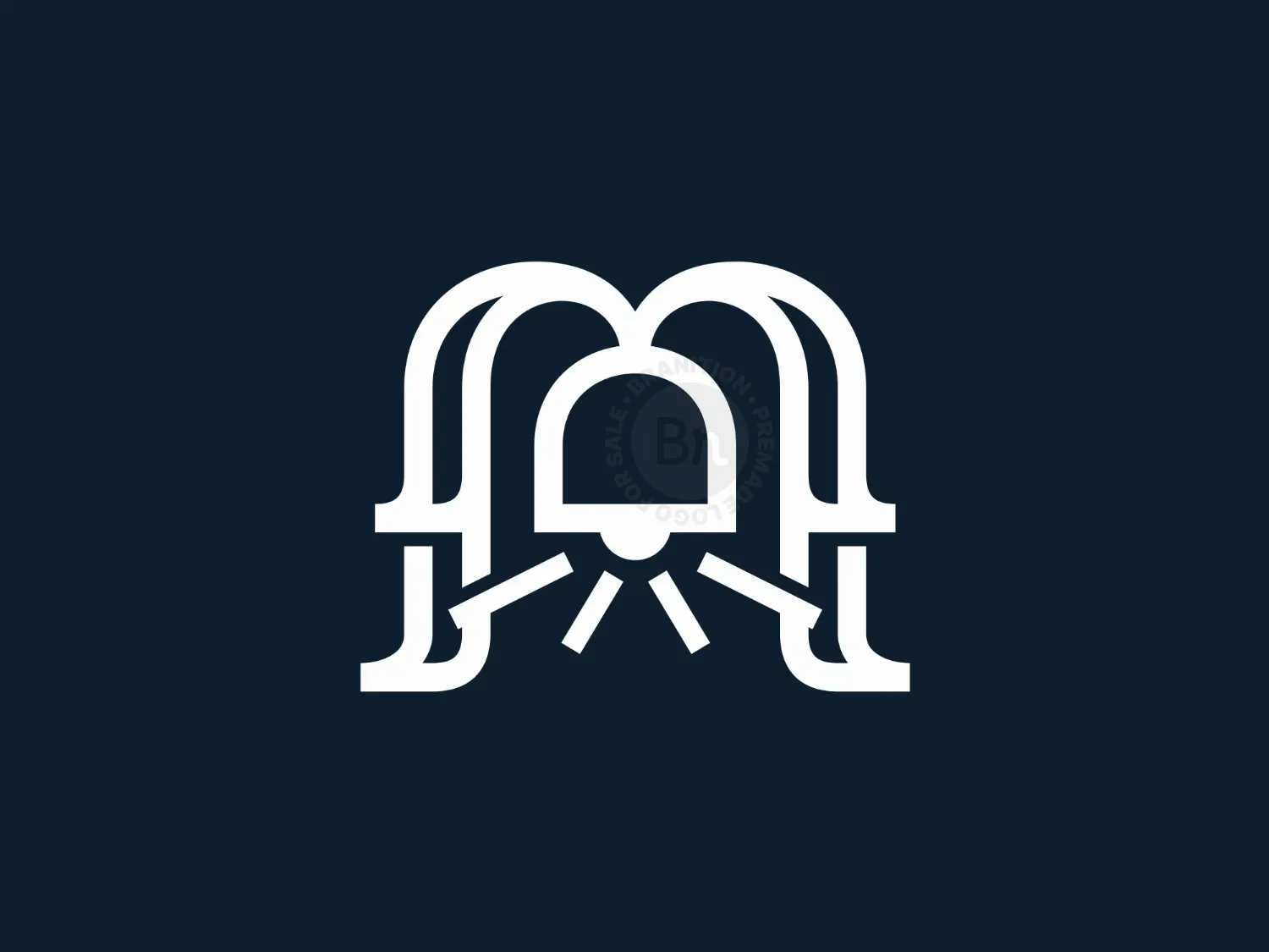 Elegant M Light Logo