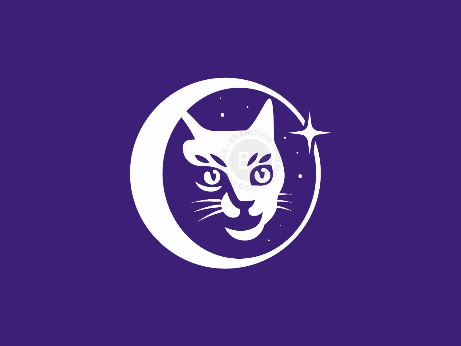 Space Cat Logo