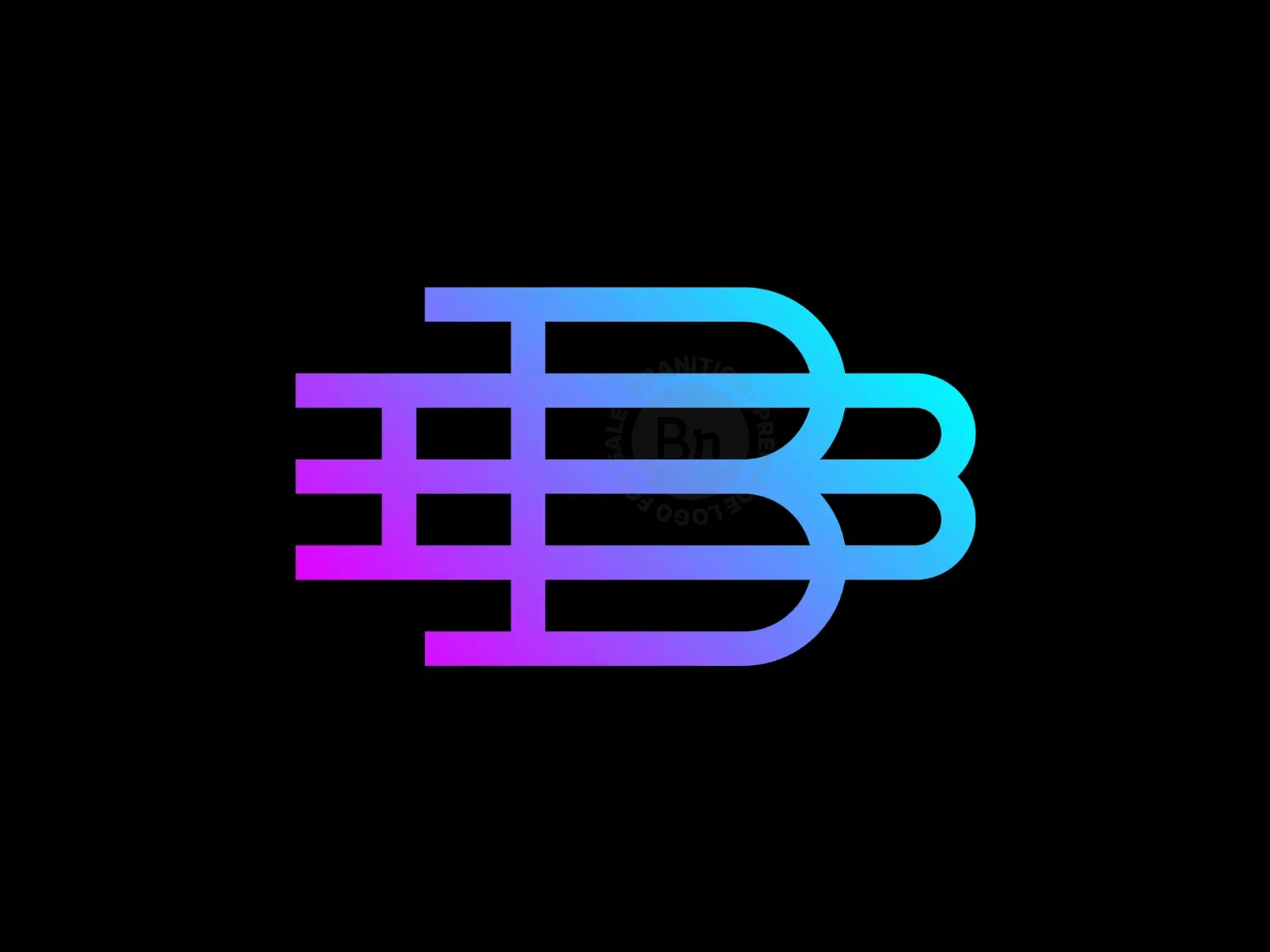 letter b logo design logo 5