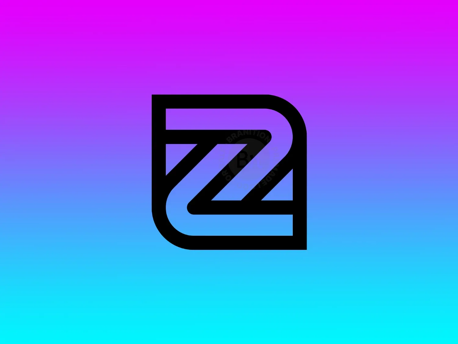 monogram z logo logo 5