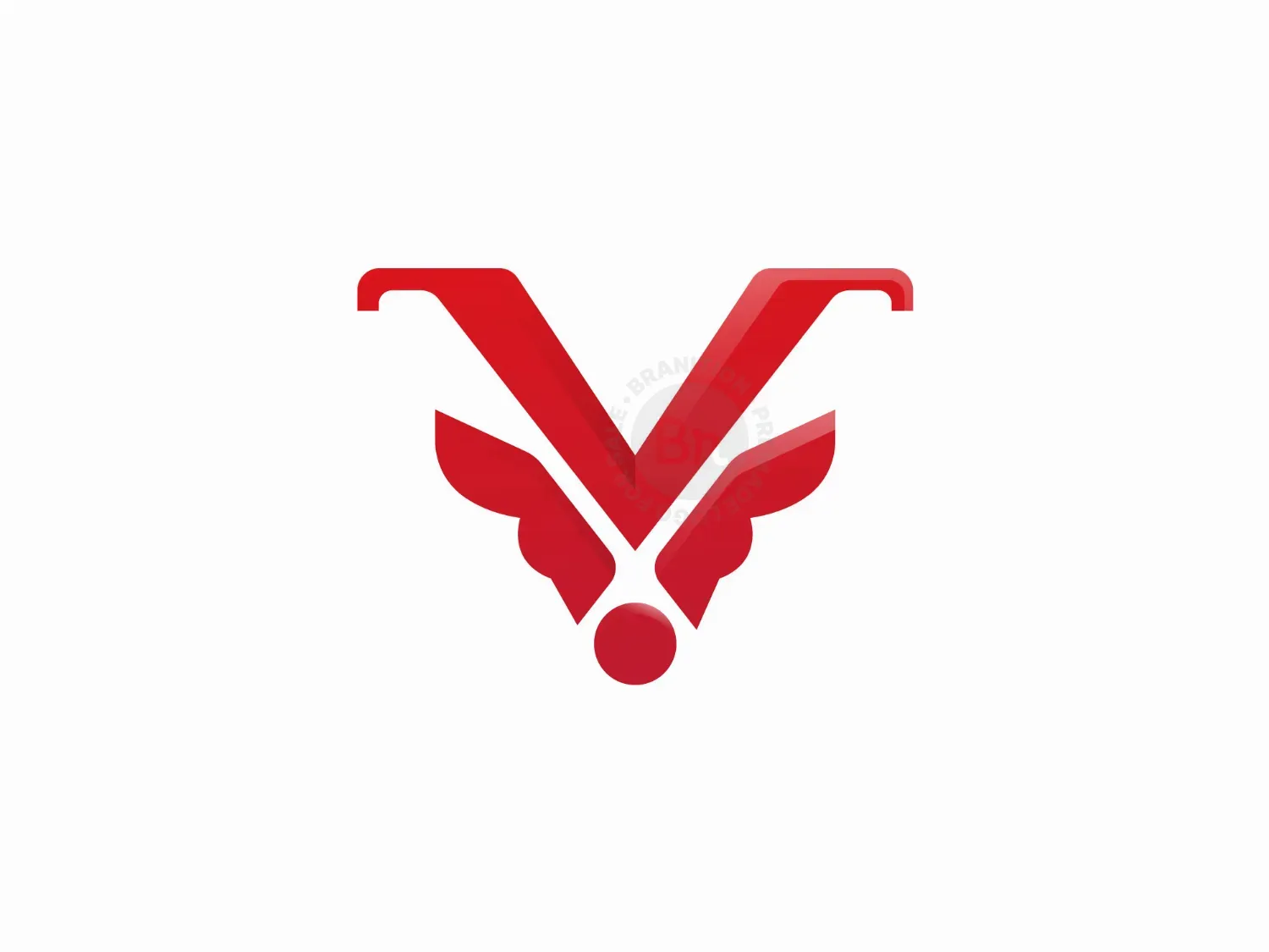 V Goat Or Ram Logo