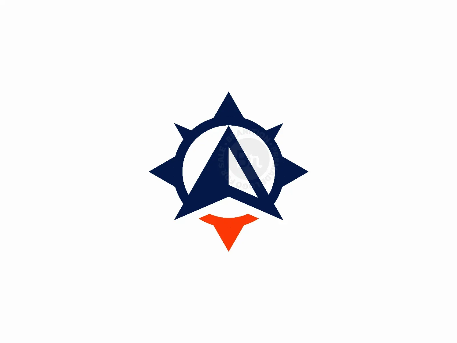 Rocket Compass Logo