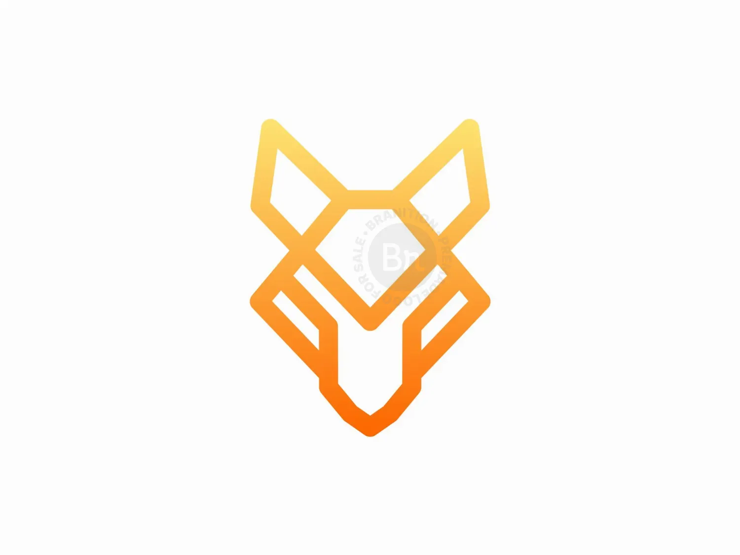 Fox Line Geometric Logo