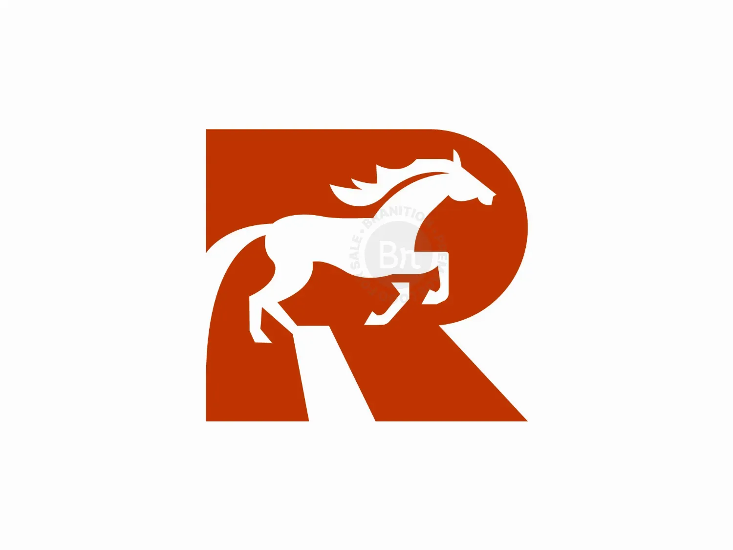 R Running Horse Logo