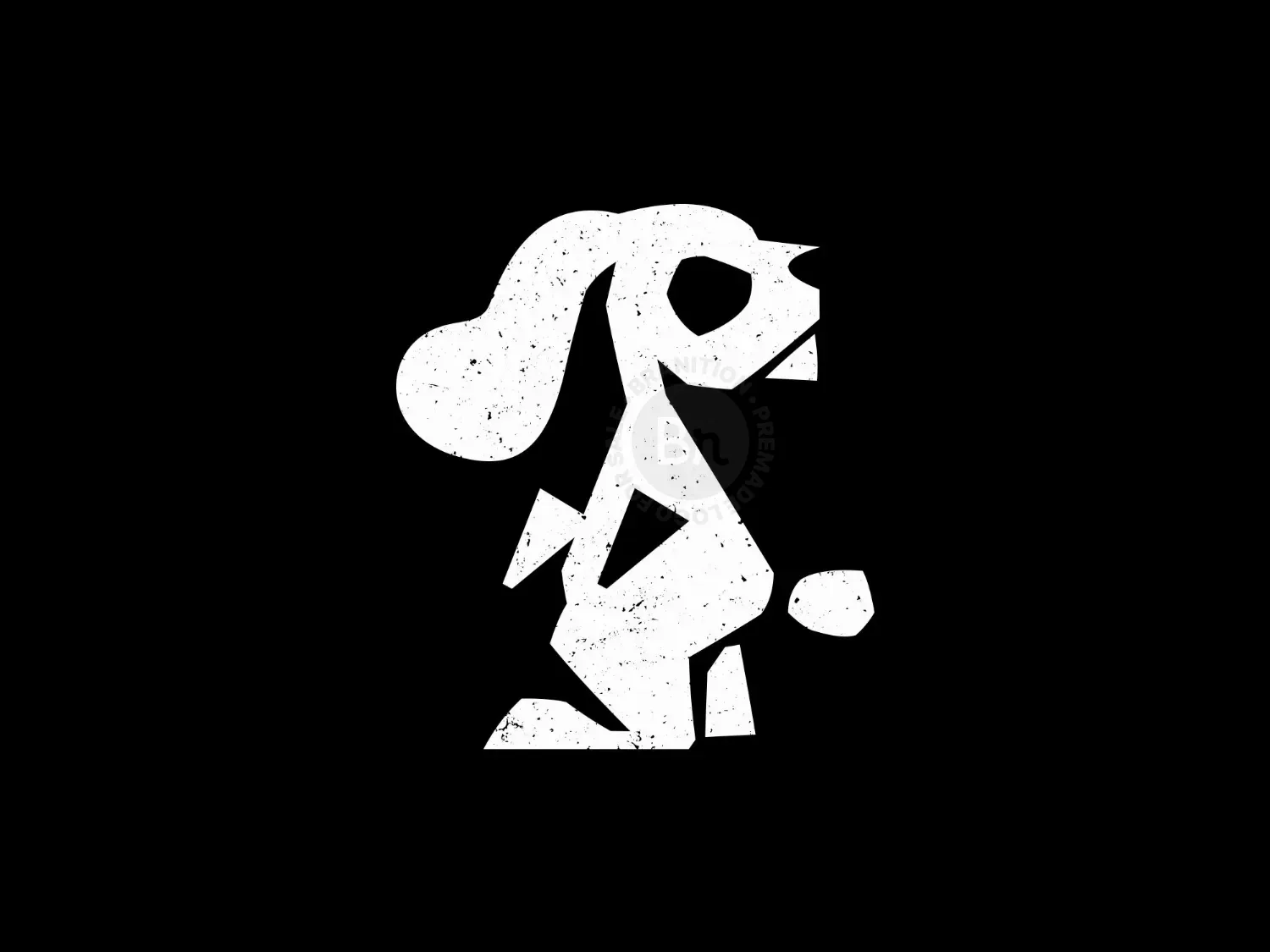 Rabbit Geometric Simple Logo