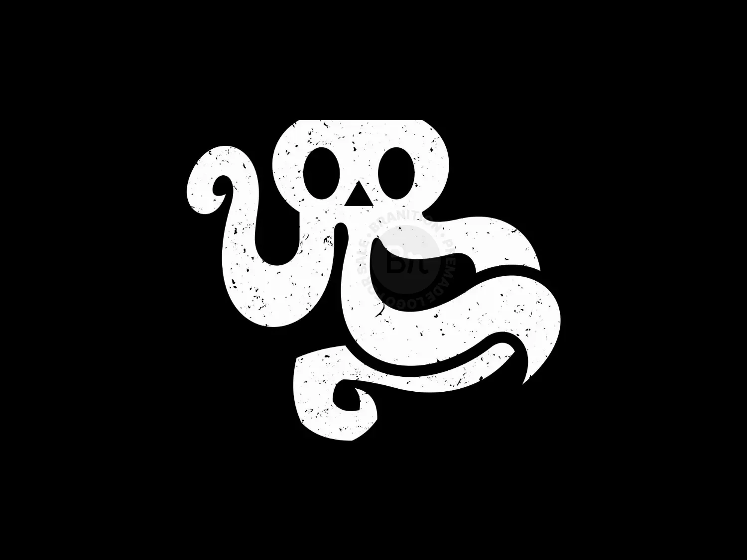 Simple Octopus Modern Logo