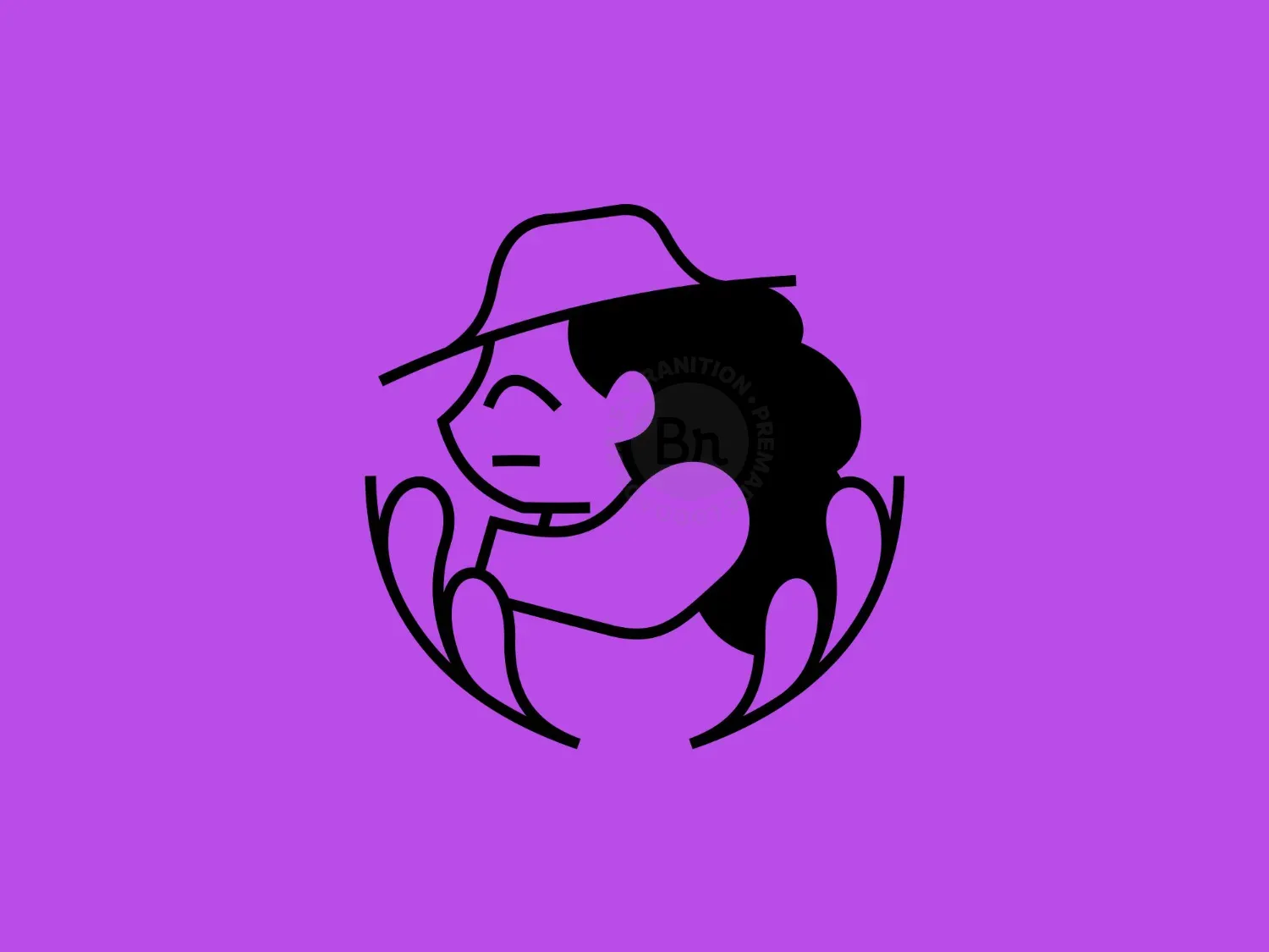 Woman Hat Logo