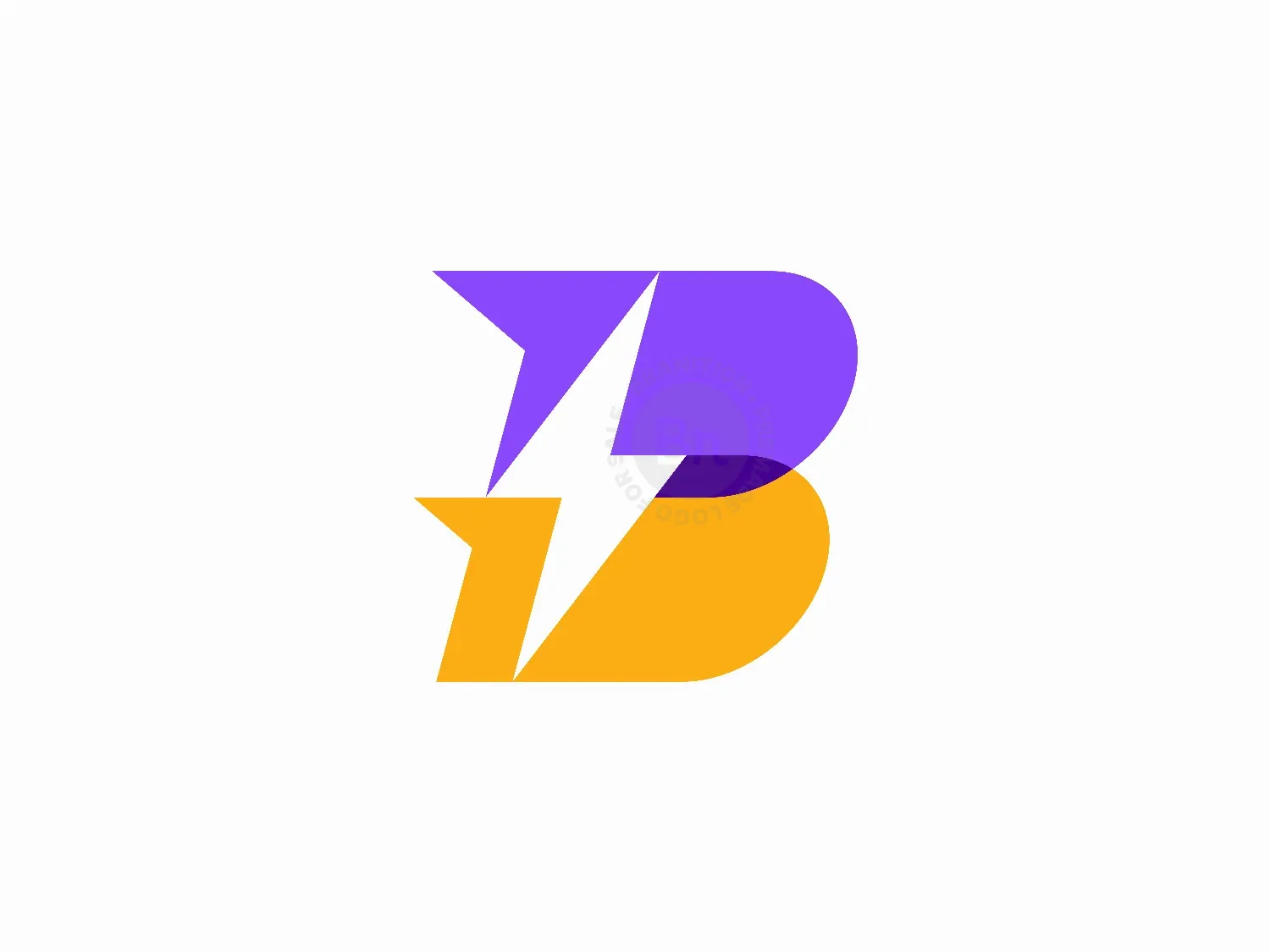 bolt modern logo logo 6