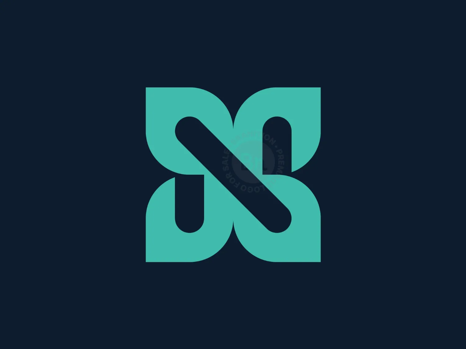 Letter N Nature Logo