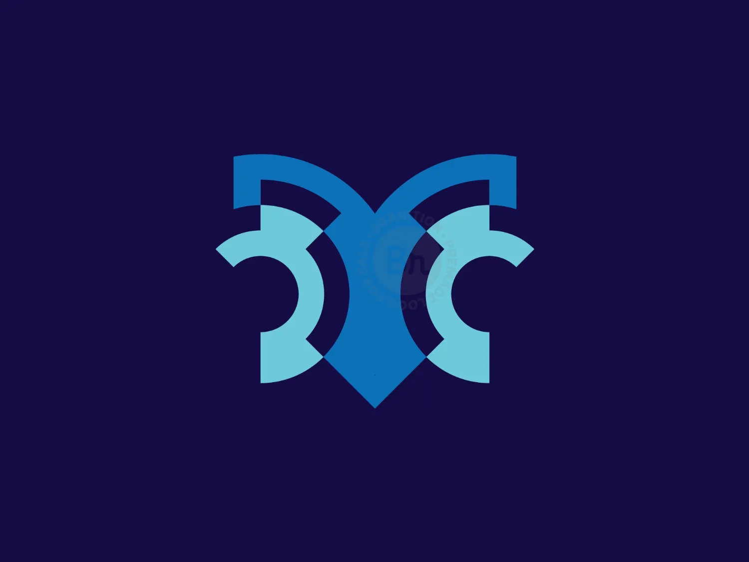 Letter T Tech Logo