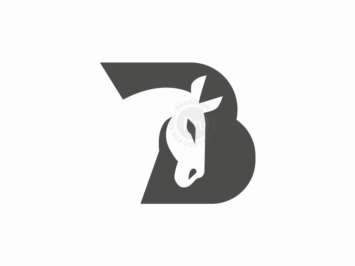 B Horse Logo