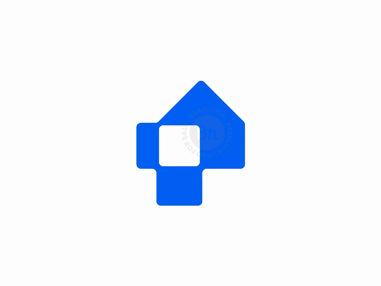 Unused Abstract  Letter P Real Estate/home Logo Design