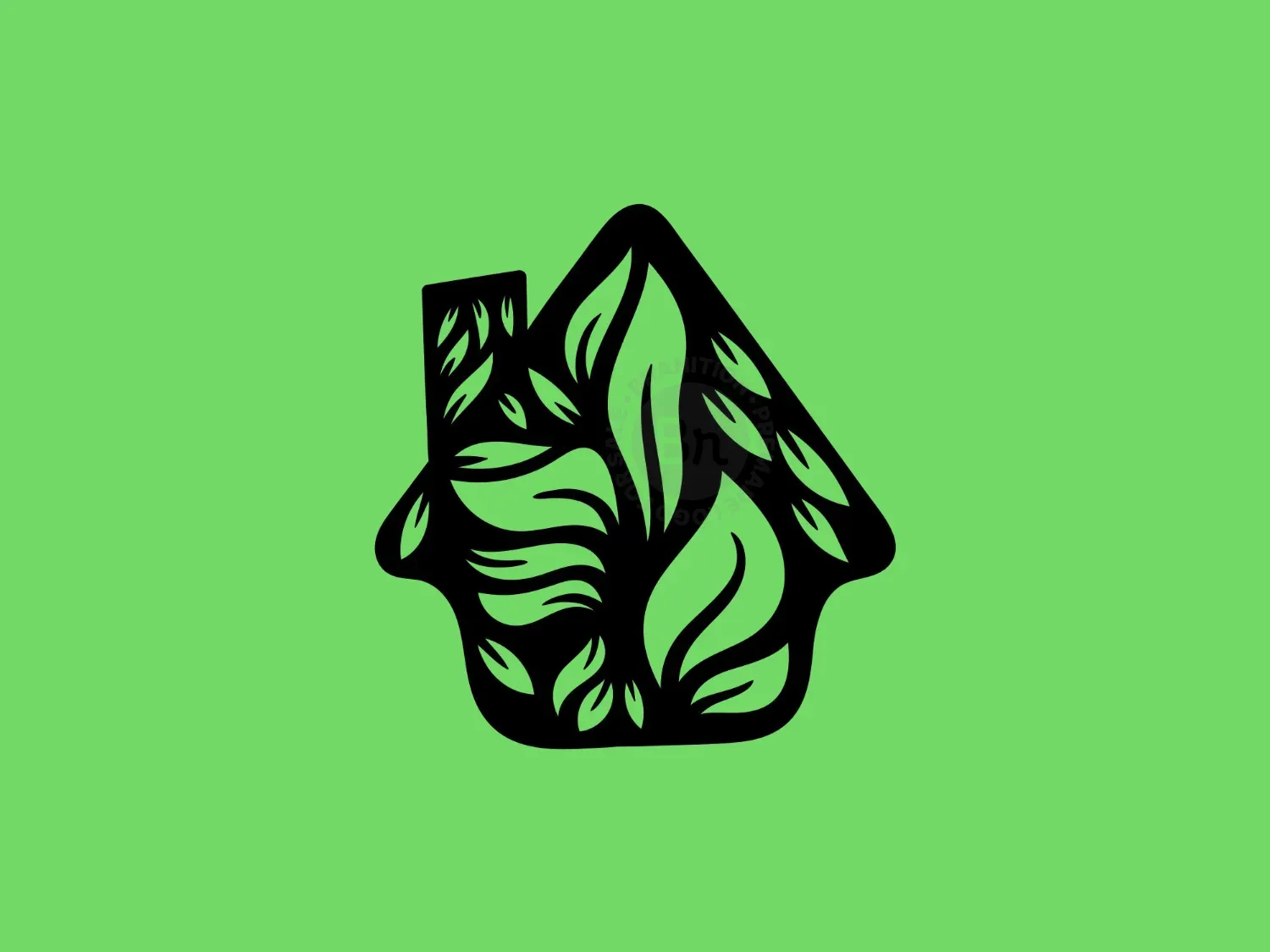 Home Leaf Ecology Nature Abstract Logo