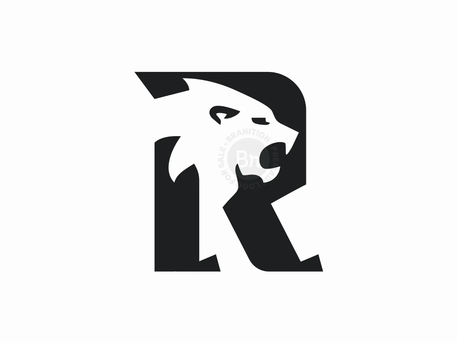 R Roar Lion Logo