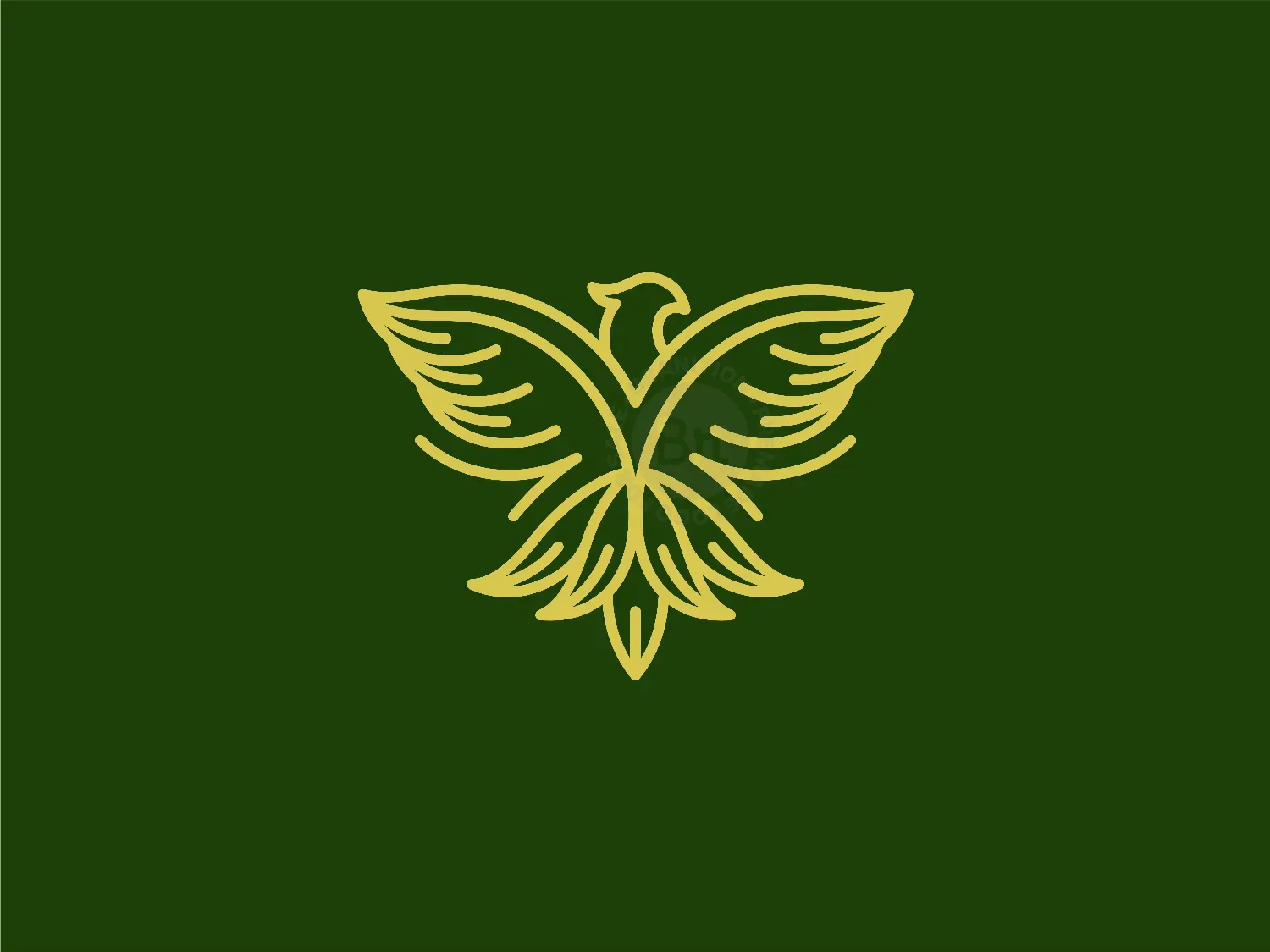 Eagle Leaf Line Logo