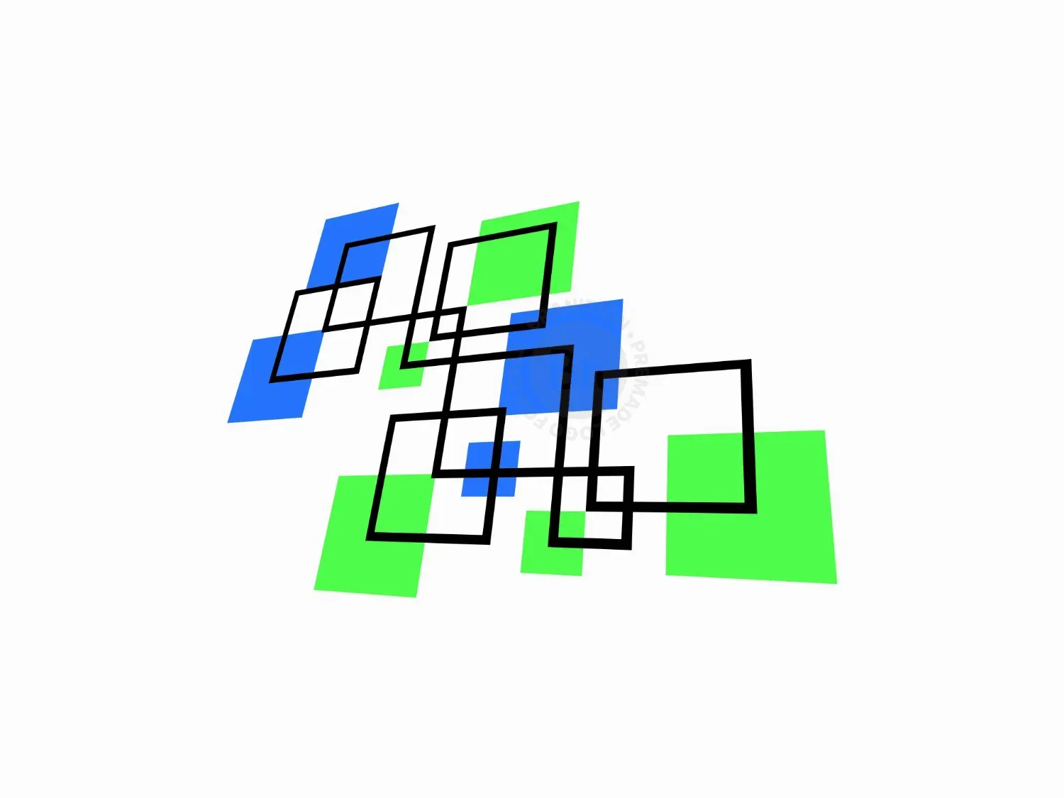 Data Digital Pixel Logo