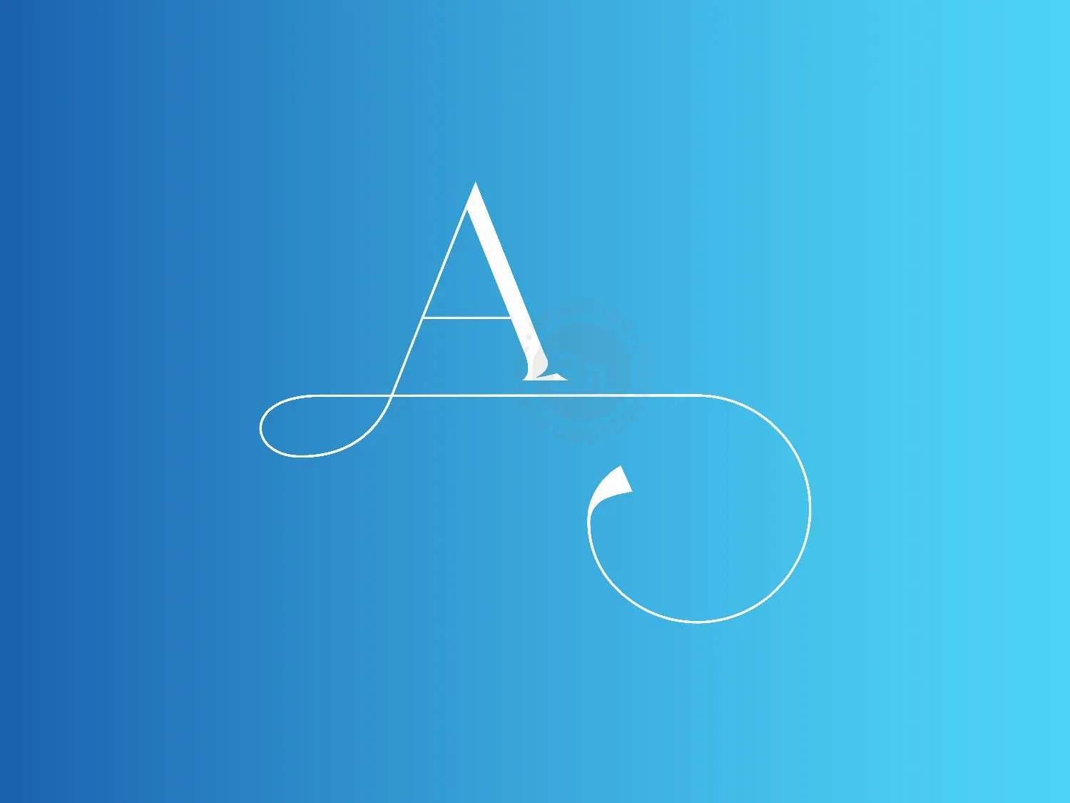 Abstract And Elegant Letter A Logo