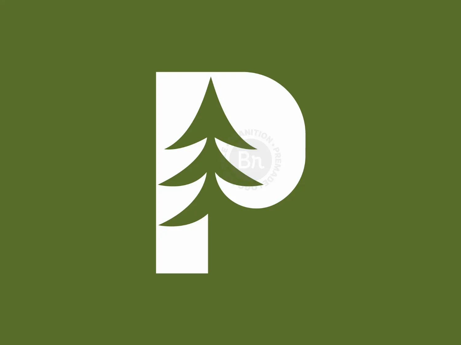 P Pine Logo