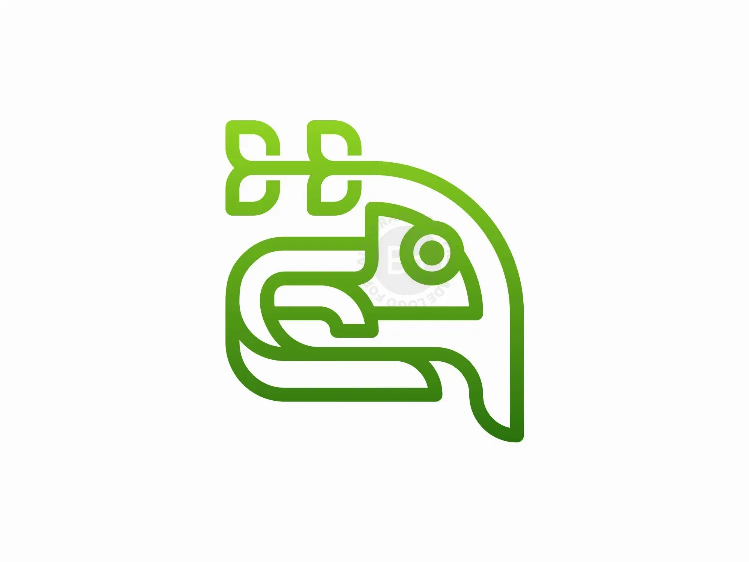 green leaves logo 38