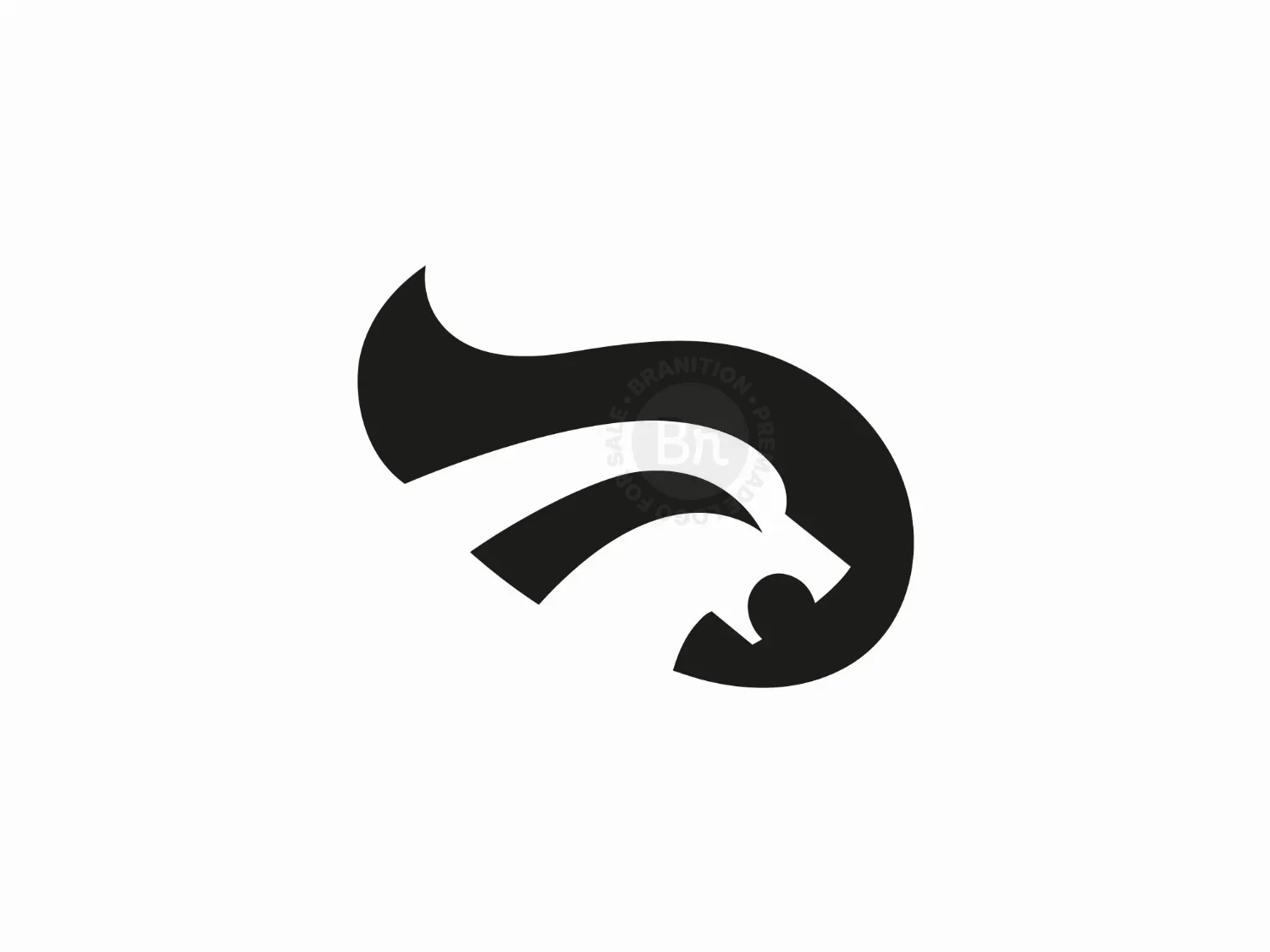 Honey Badger Black Flame Logo