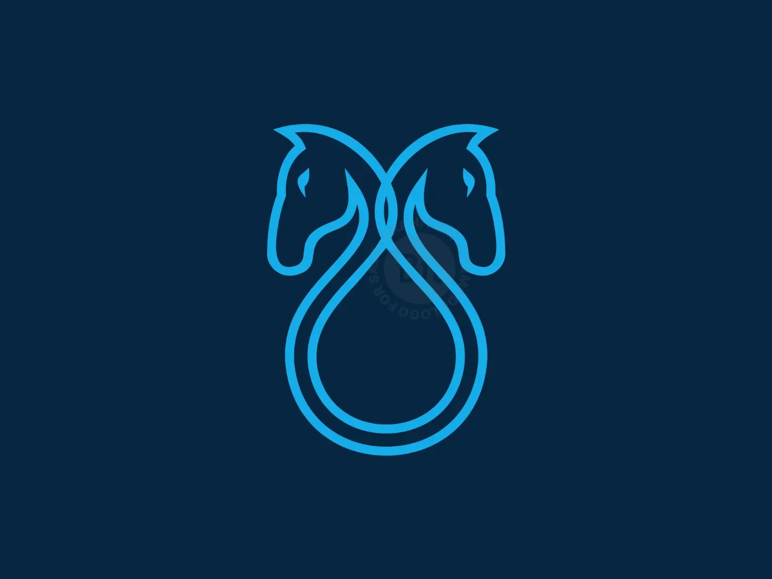 Horse Drop Logo