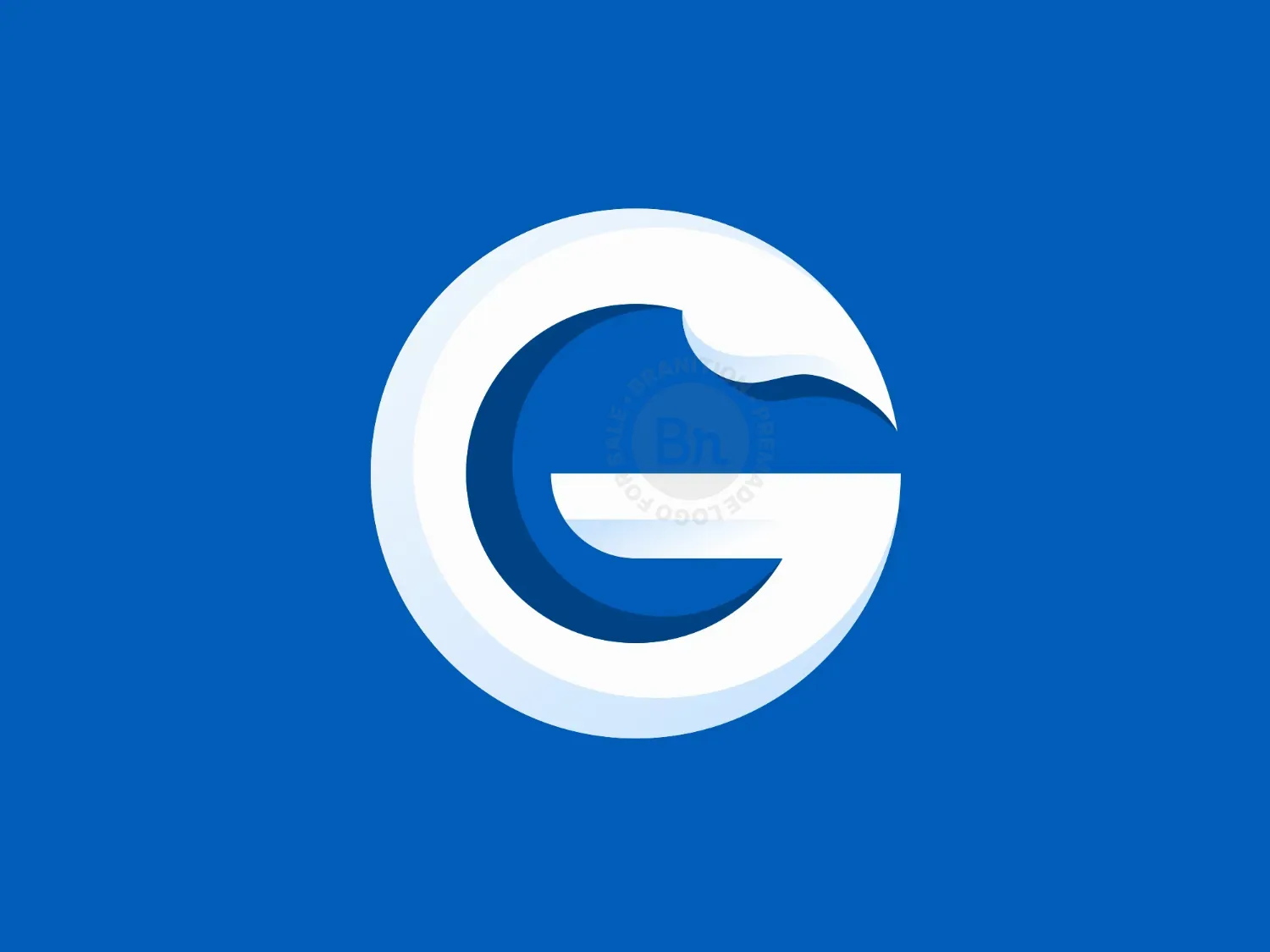 Letter G Goose Logo