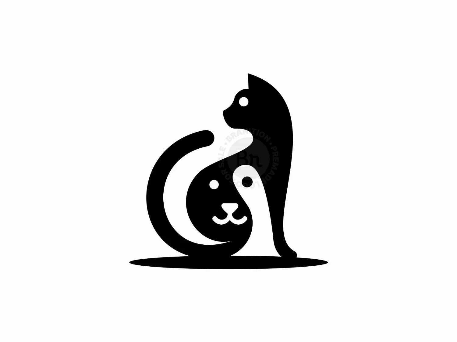 Cat Dog Logo
