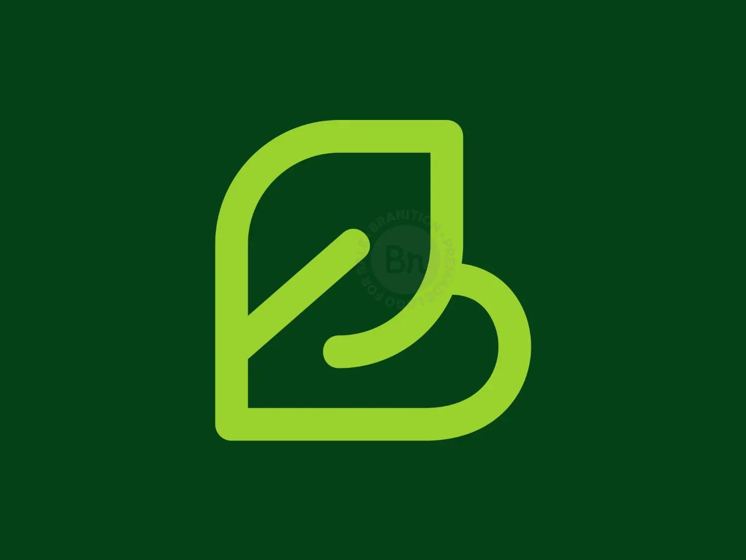 B Leaf Line Logo