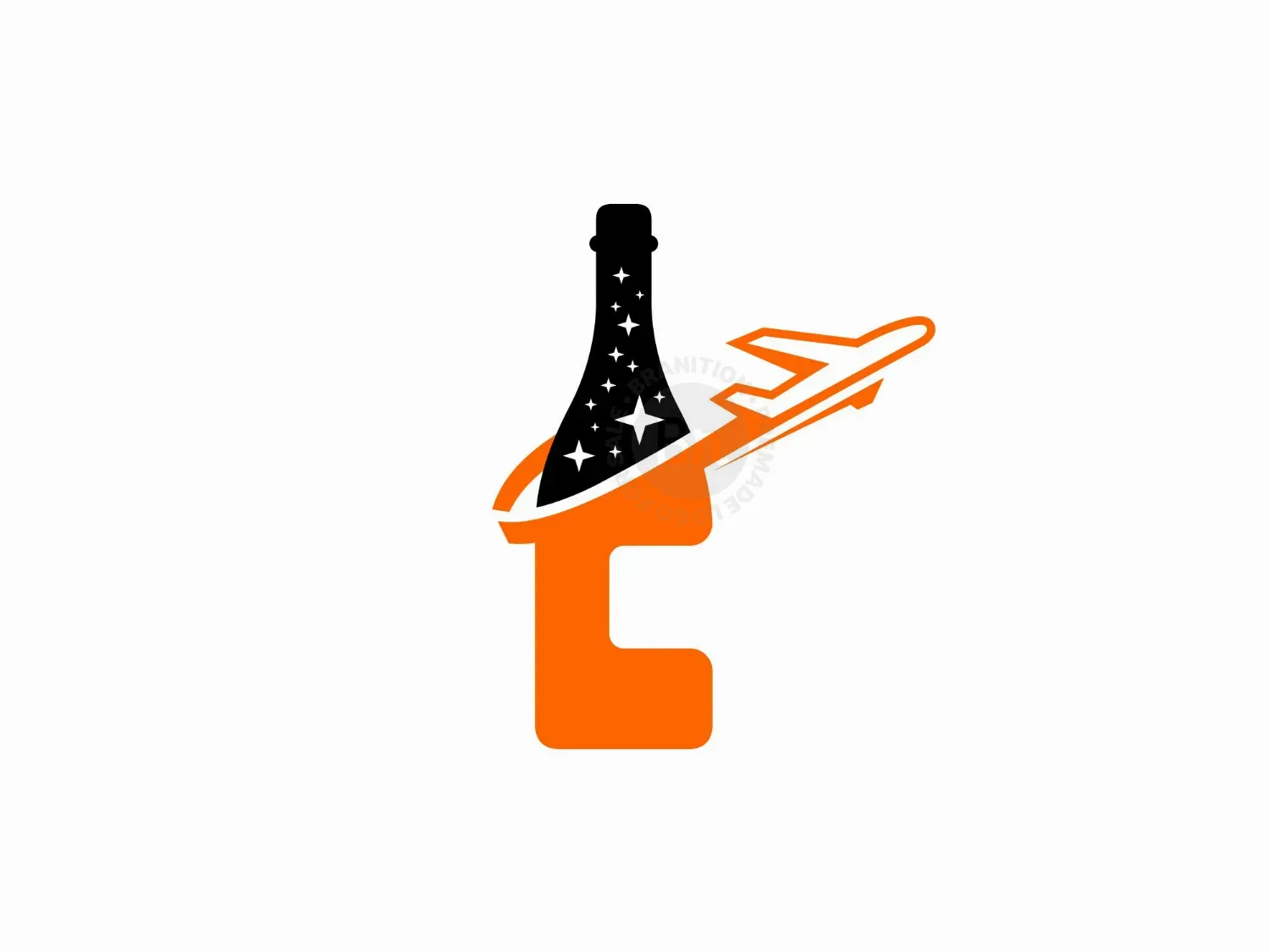 Bottle Plane Logo