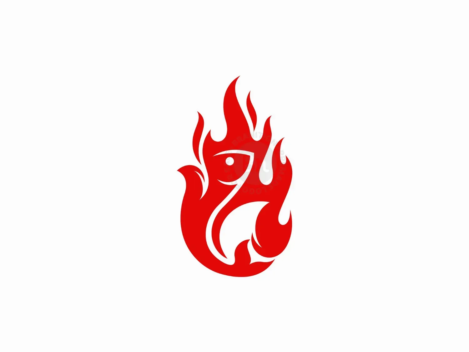 Fish Fire Logo