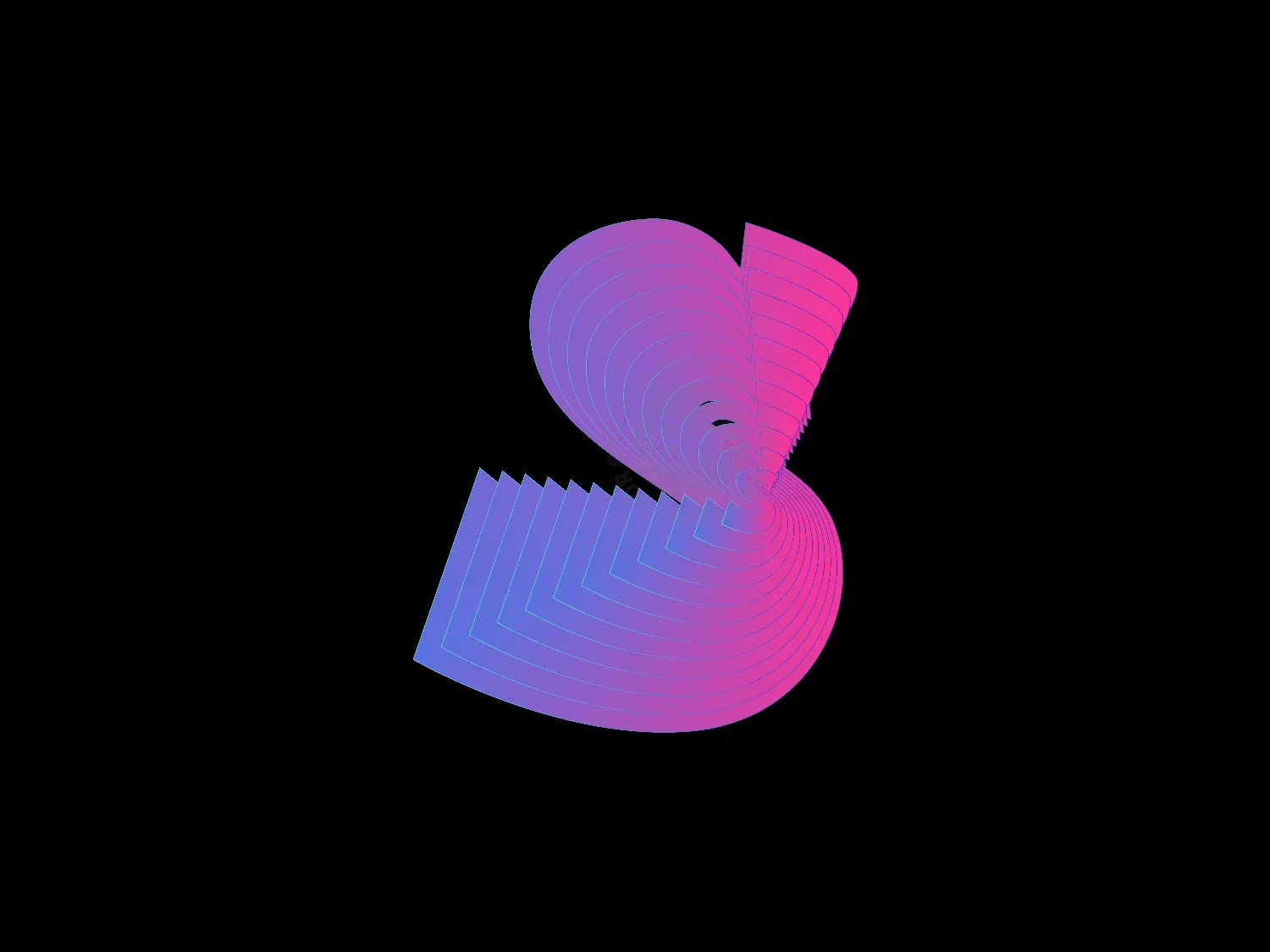 Modern And Elegant Colorful Letter S Logo