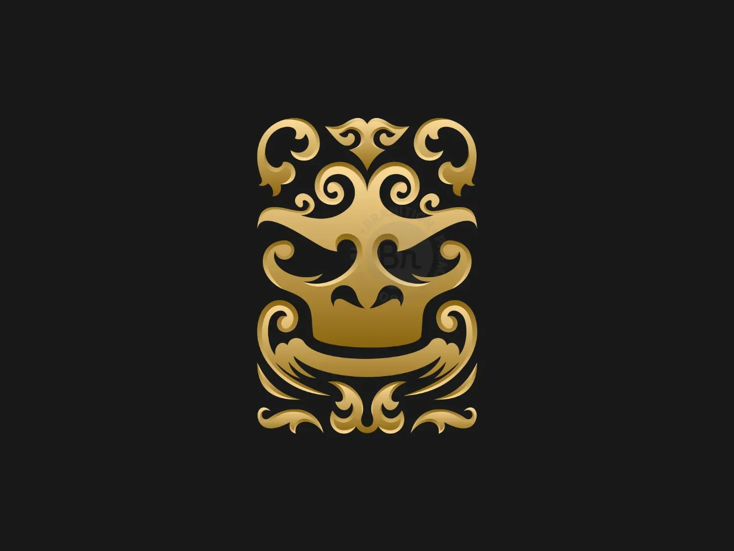 Wukong Ornament Luxury Logo