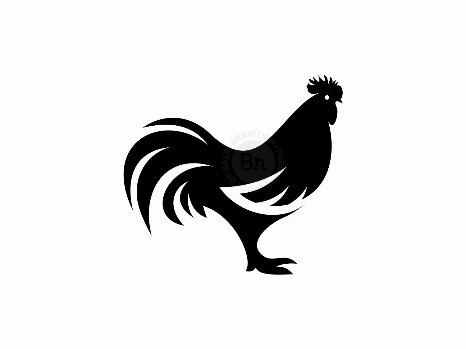 Simple Rooster Logo