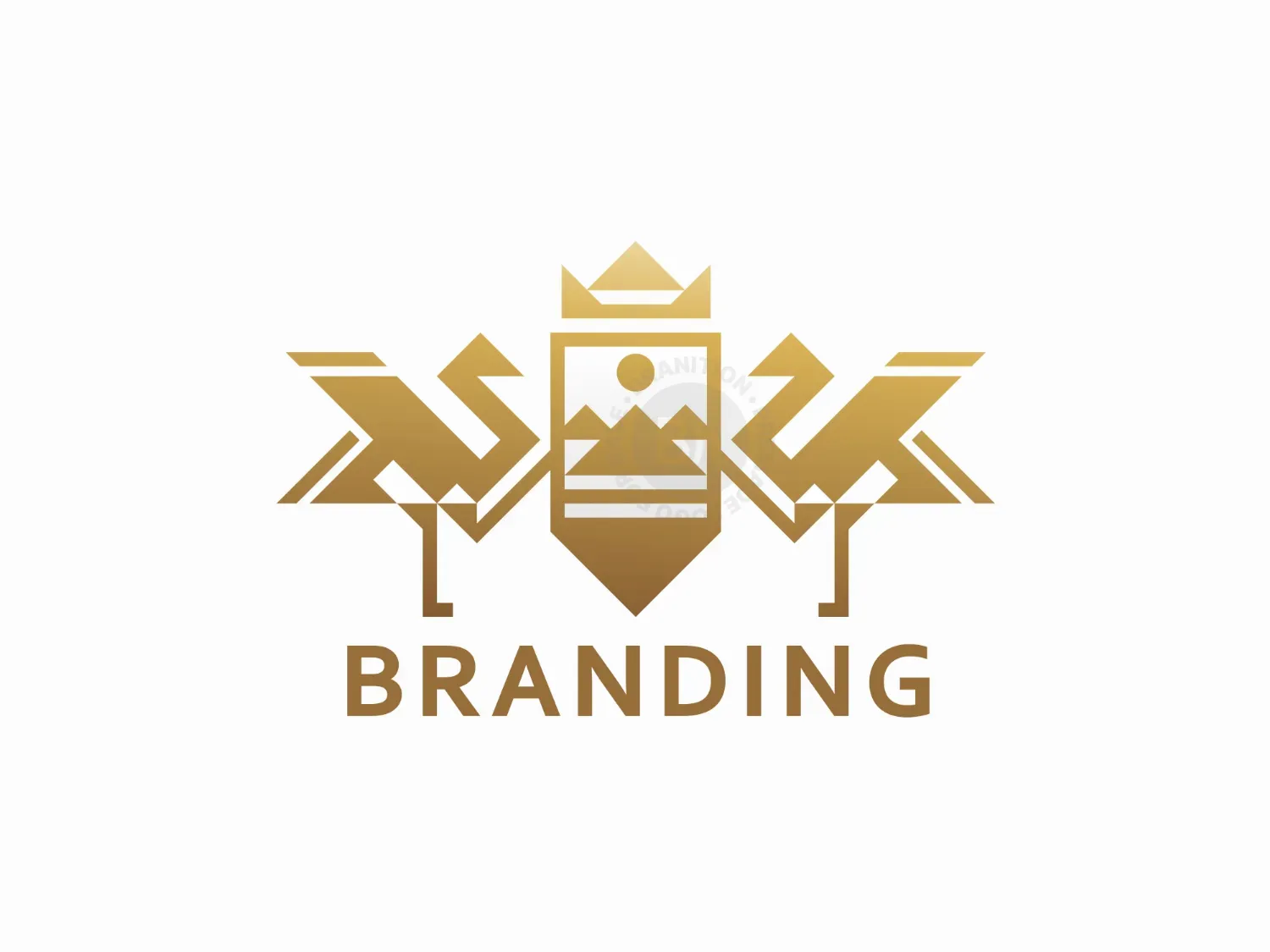 Coat Of Arm Double Bird Logo