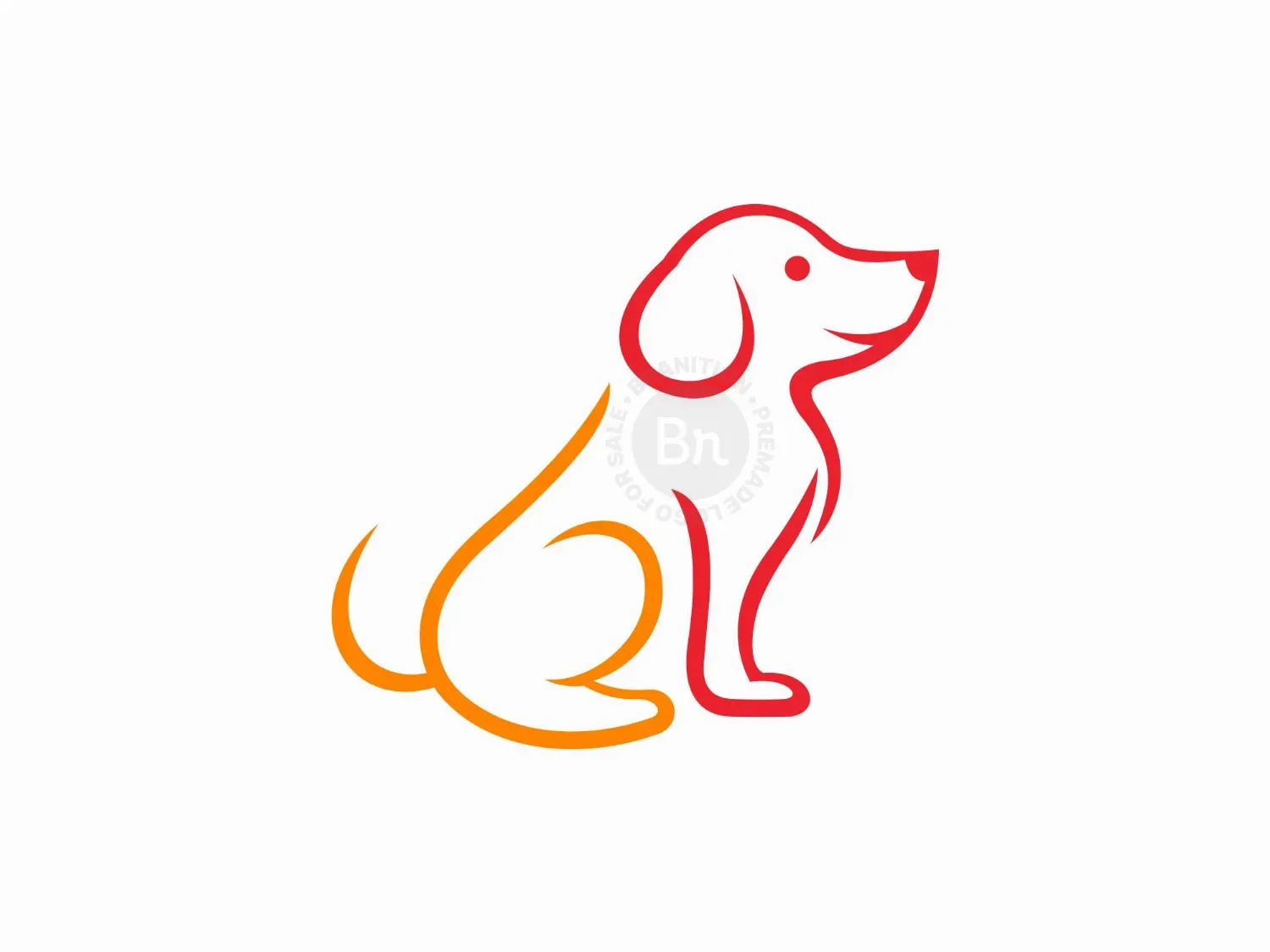 Simple Dog Logo