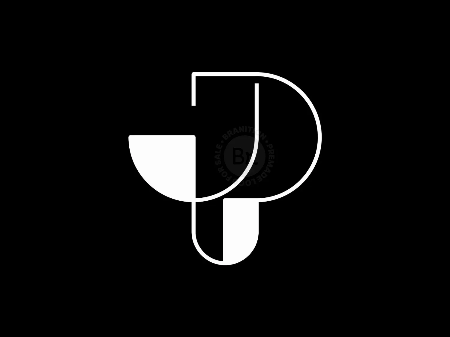 monogram line logo 49