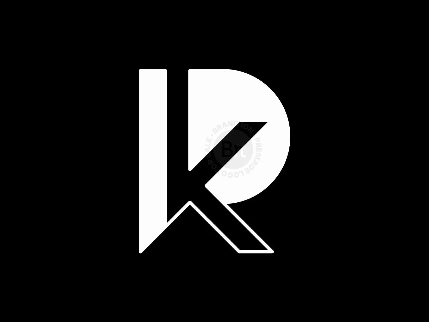 Letter KR RK Logo