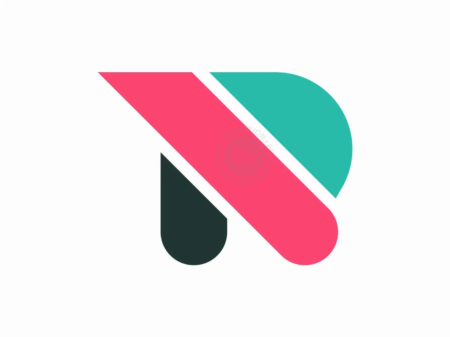 Letter R Modern New Logo