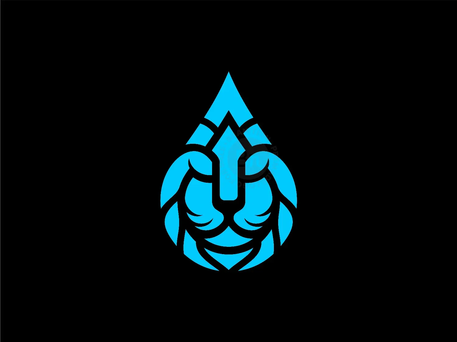 Lion Drop Logo