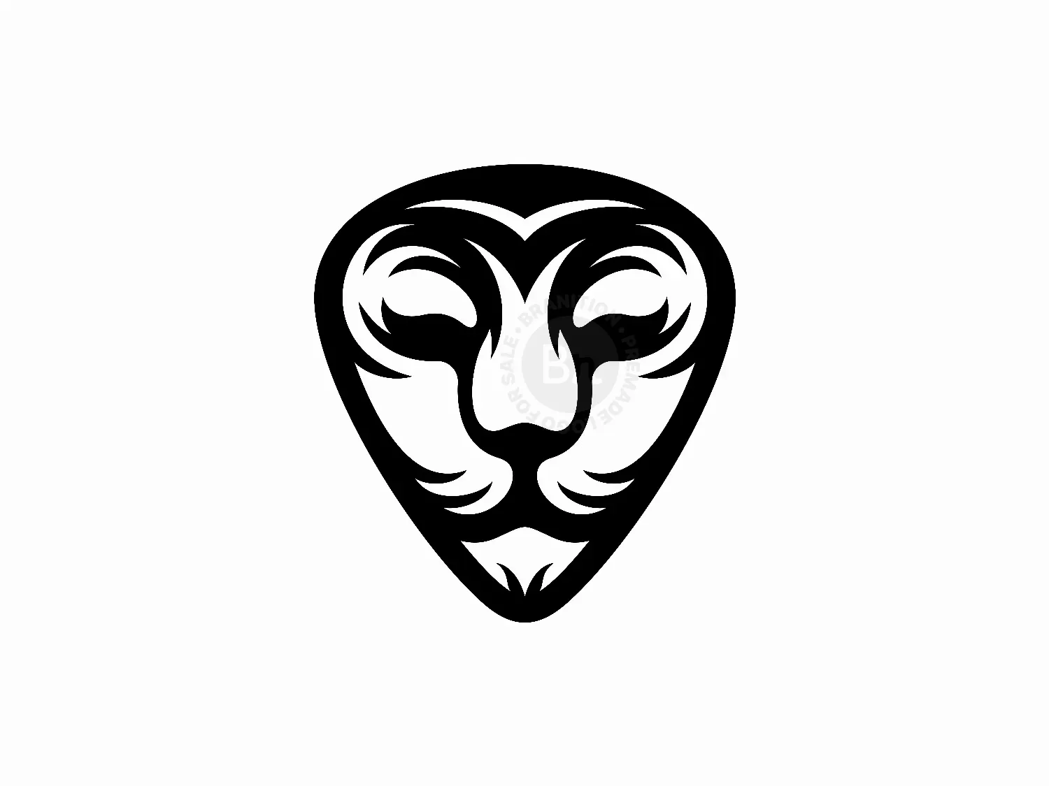 Lion Pick Guitar Logo